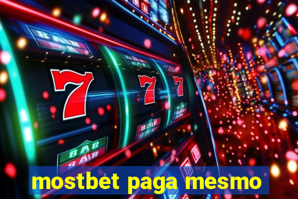 mostbet paga mesmo